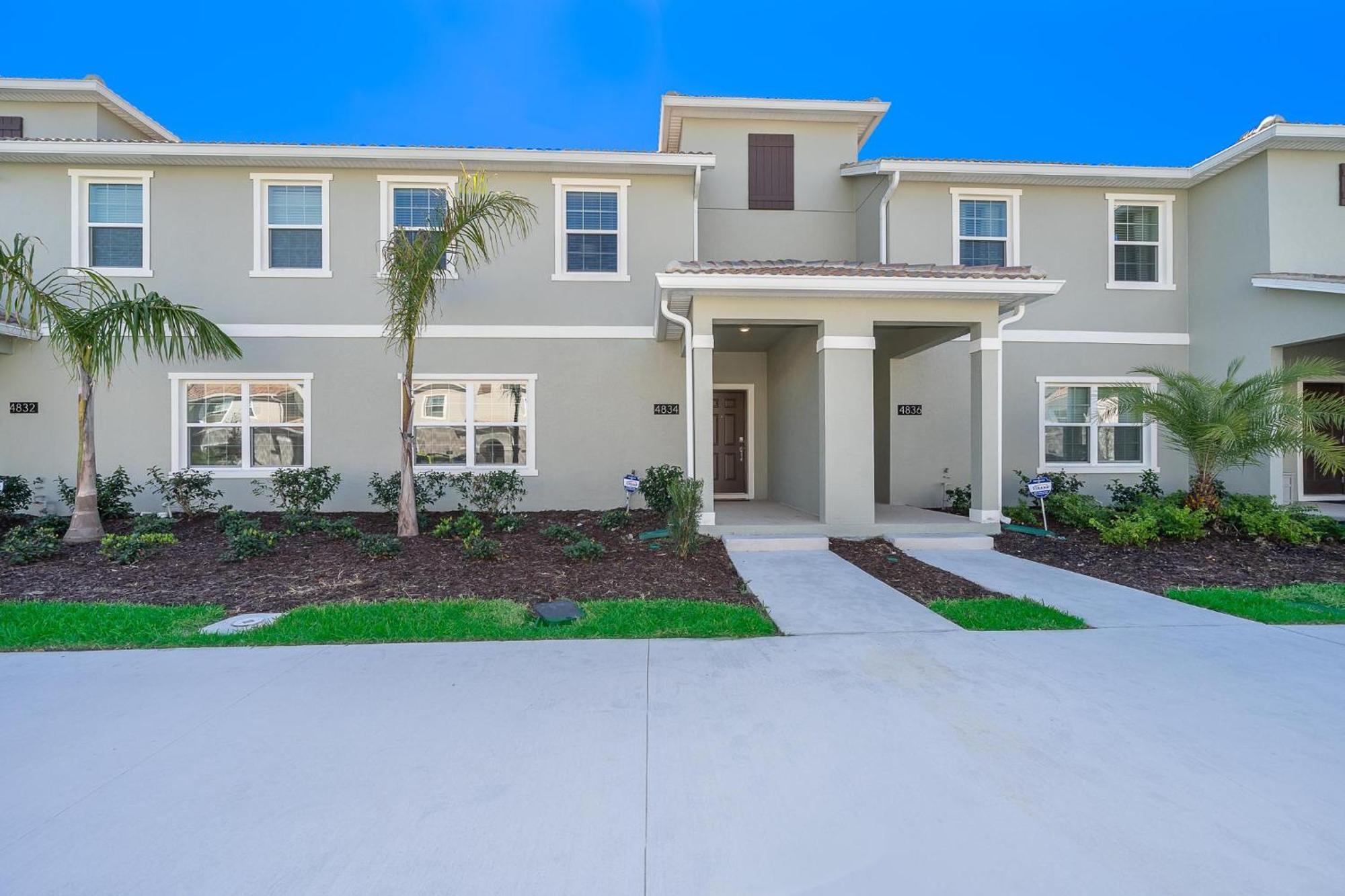 4834Sl Townhouse 4 Bedrooms & 3 Bathrooms + Pool キシミー エクステリア 写真